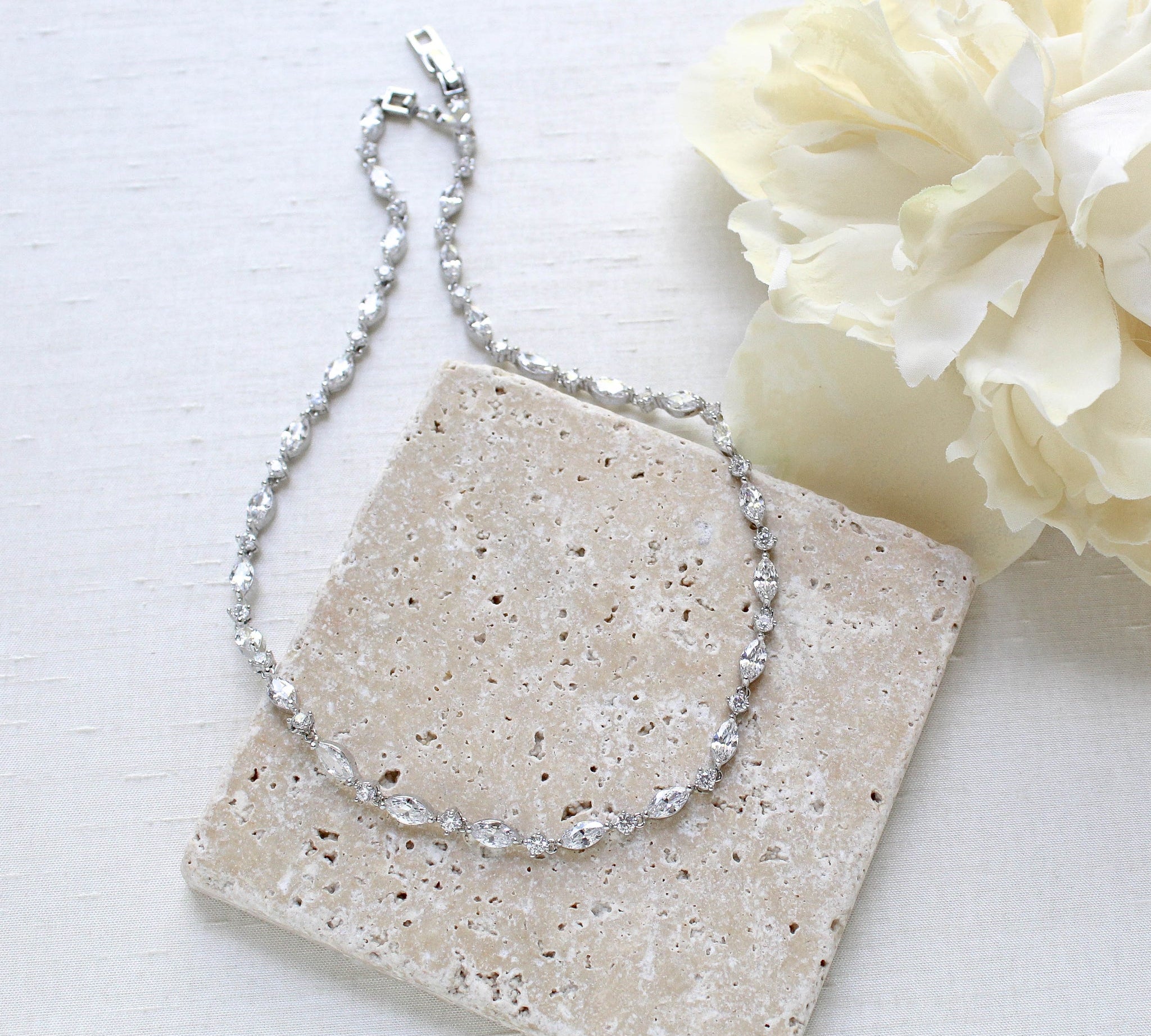 LIV Bridal Necklace - Treasures by Agnes