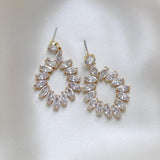Odette Gold Bridal Earrings - Treasures by Agnes