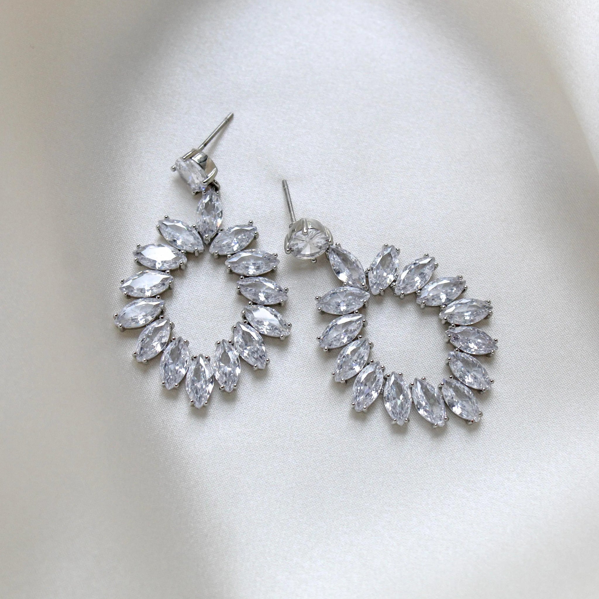 Odette Gold Bridal Earrings - Treasures by Agnes