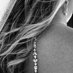 Rose gold backdrop necklace set- AVA - Treasures by Agnes