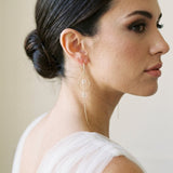 Seraphina Gold CZ Bridal Earrings - Treasures by Agnes