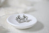 Small crystal stud bridal earrings - MILEY - Treasures by Agnes
