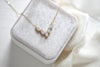 Simple marquise cubic zirconia necklace - ABBY