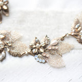 Antique gold Bohemian style Bridal hair vine - ELENA - Treasures by Agnes