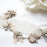 Antique gold Bohemian style Bridal hair vine - ELENA - Treasures by Agnes