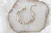 Antique gold crystal Bridal beaded bracelet - GRACE - Treasures by Agnes