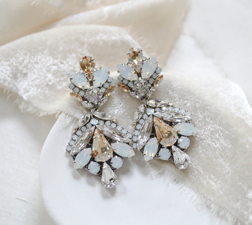 Antique bridal earrings sale