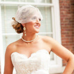 Antique gold crystal statement earrings - ASHLYN - Treasures by Agnes