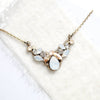 Antique gold vintage style Bridal necklace - CHARLOTTE - Treasures by Agnes