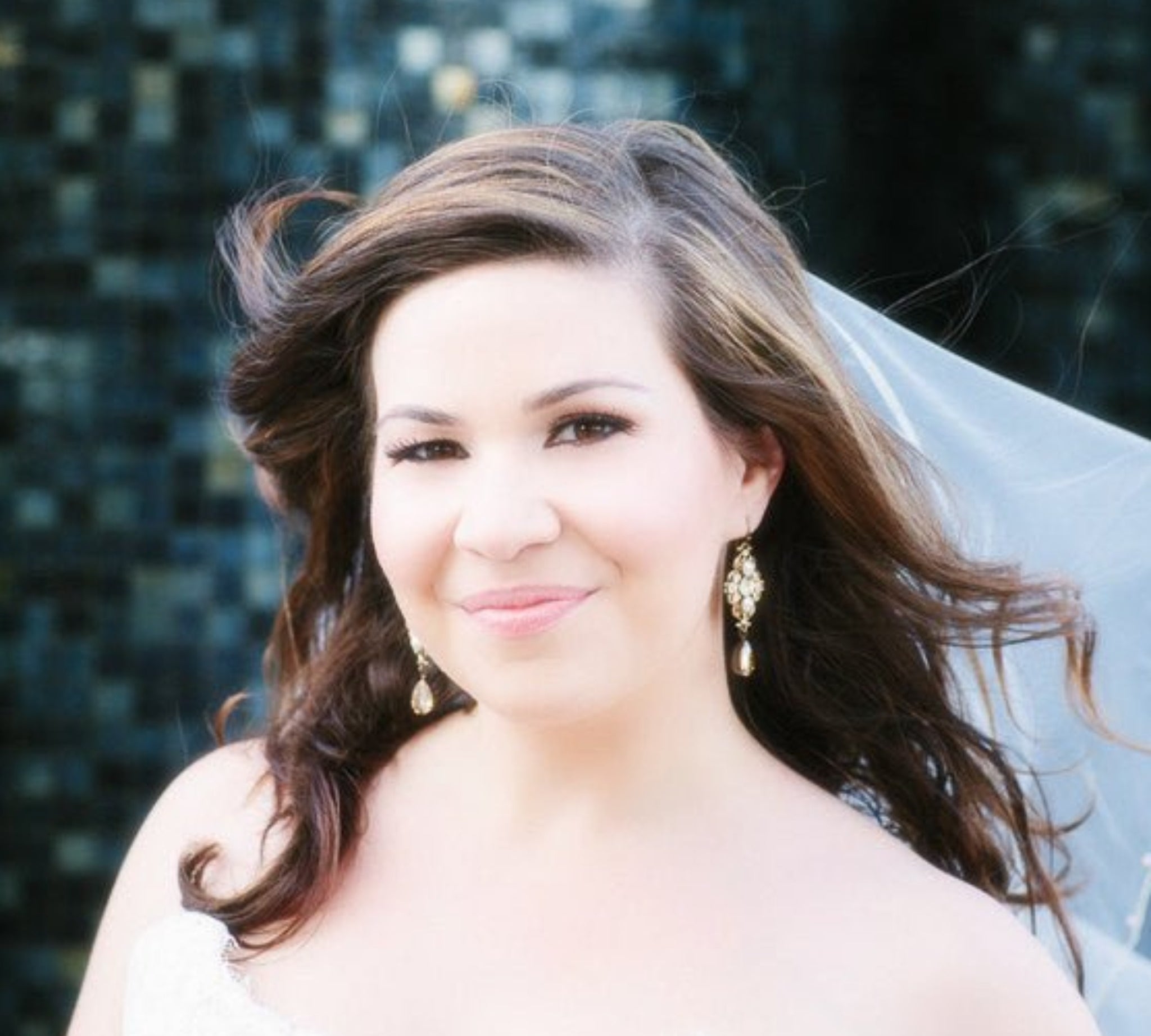 Antique gold Vintage style Chandelier earrings - ASHLYN - Treasures by Agnes
