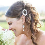 Antique gold Vintage style Chandelier earrings - ASHLYN - Treasures by Agnes
