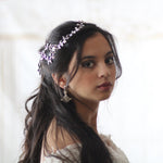 Antique silver Vintage style Boho Wedding headpiece - ABIGAIL - Treasures by Agnes
