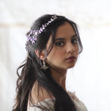 Antique silver Vintage style Boho Wedding headpiece - ABIGAIL - Treasures by Agnes