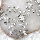 Antique silver Vintage style Boho Wedding headpiece - ABIGAIL - Treasures by Agnes