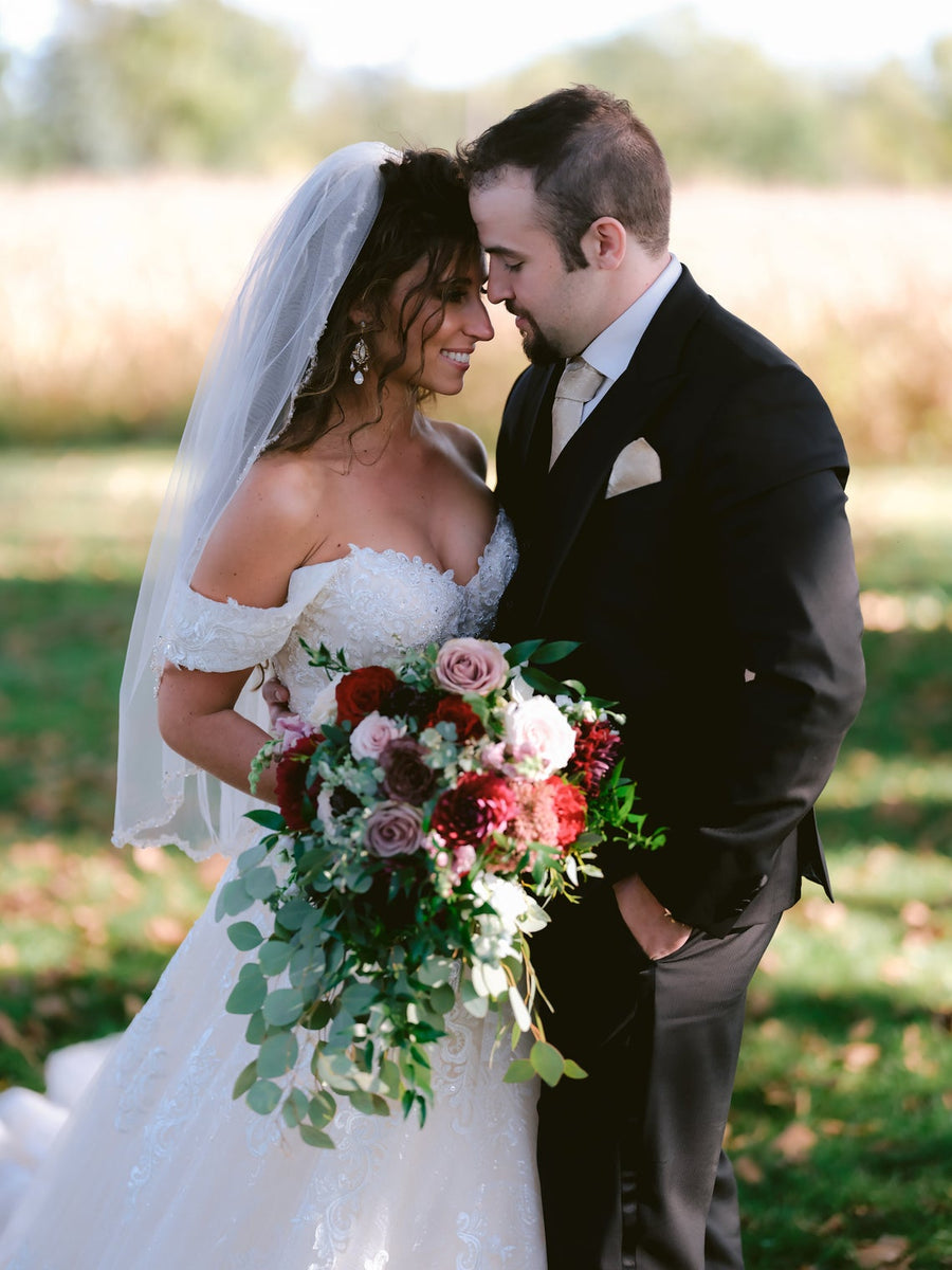 Crystal bridal chandelier earrings - MADISON - Treasures by Agnes