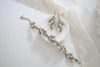 Crystal dangle Bridal earrings - EMERY - Treasures by Agnes