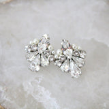Crystal stud bridal earrings - ATHENA - Treasures by Agnes