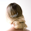 Crystal Wedding hair comb - LANA - Treasures by Agnes