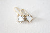 Delicate crystal drop bridal earrings - GIGI - Treasures by Agnes