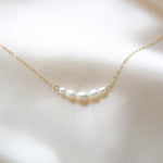 Delicate freshwater pearl necklace - DEMI - Treasures by Agnes