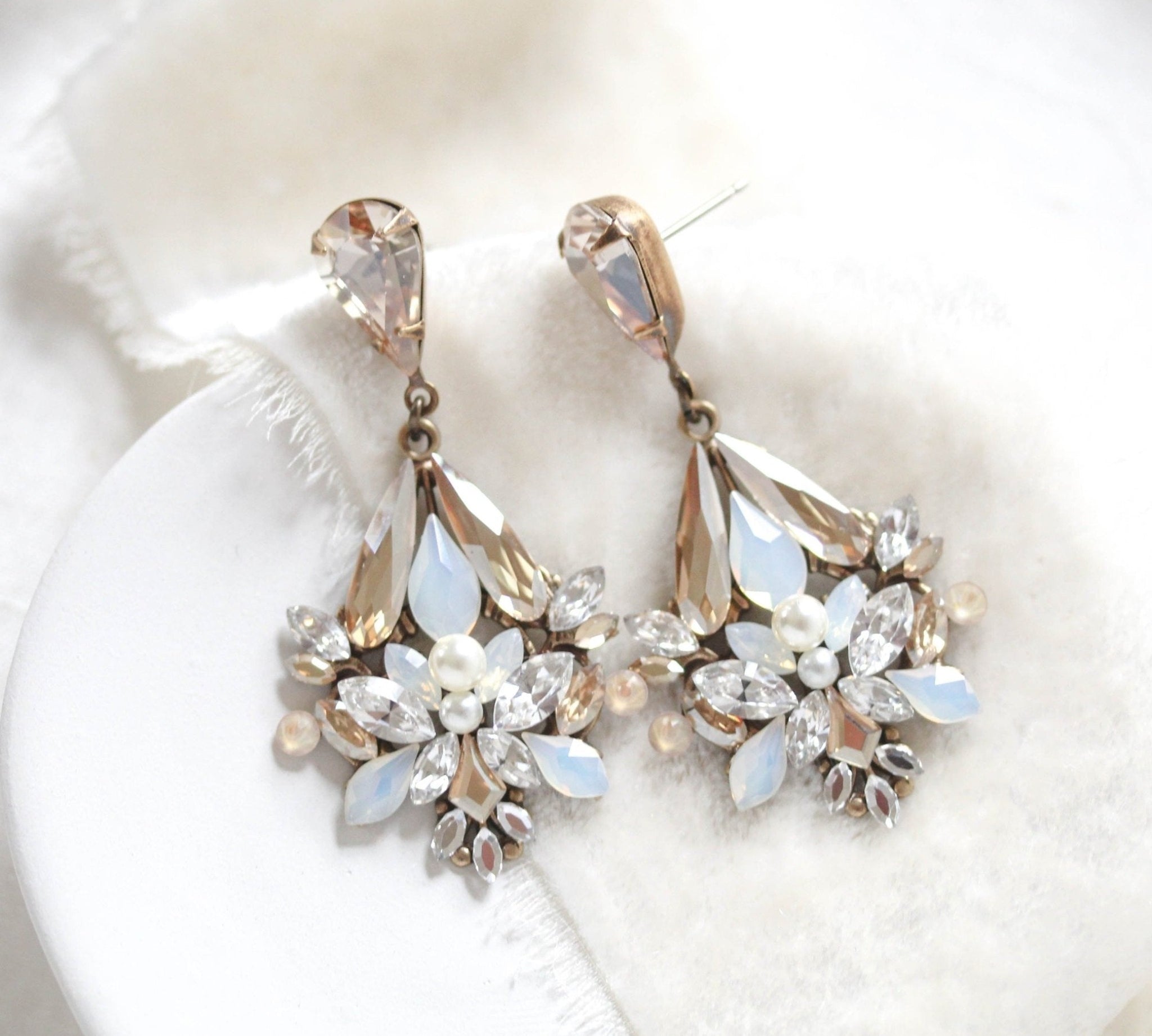 EDEN Crystal bridal earrings