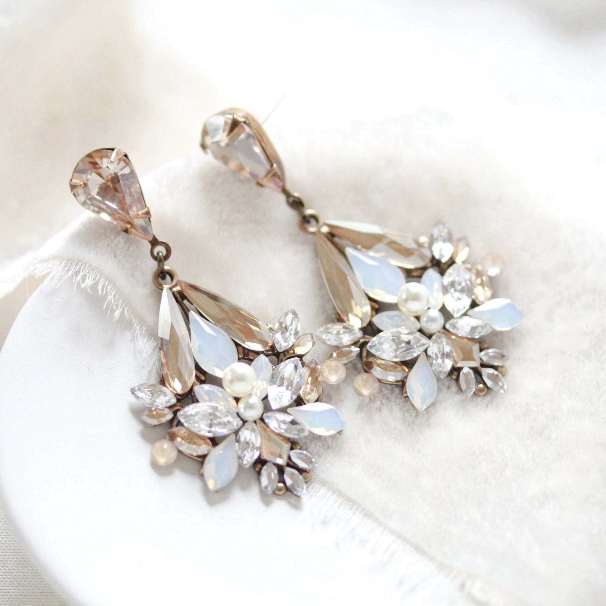 EDEN Crystal bridal earrings