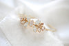 FAITH Gold open bangle bracelet for bride