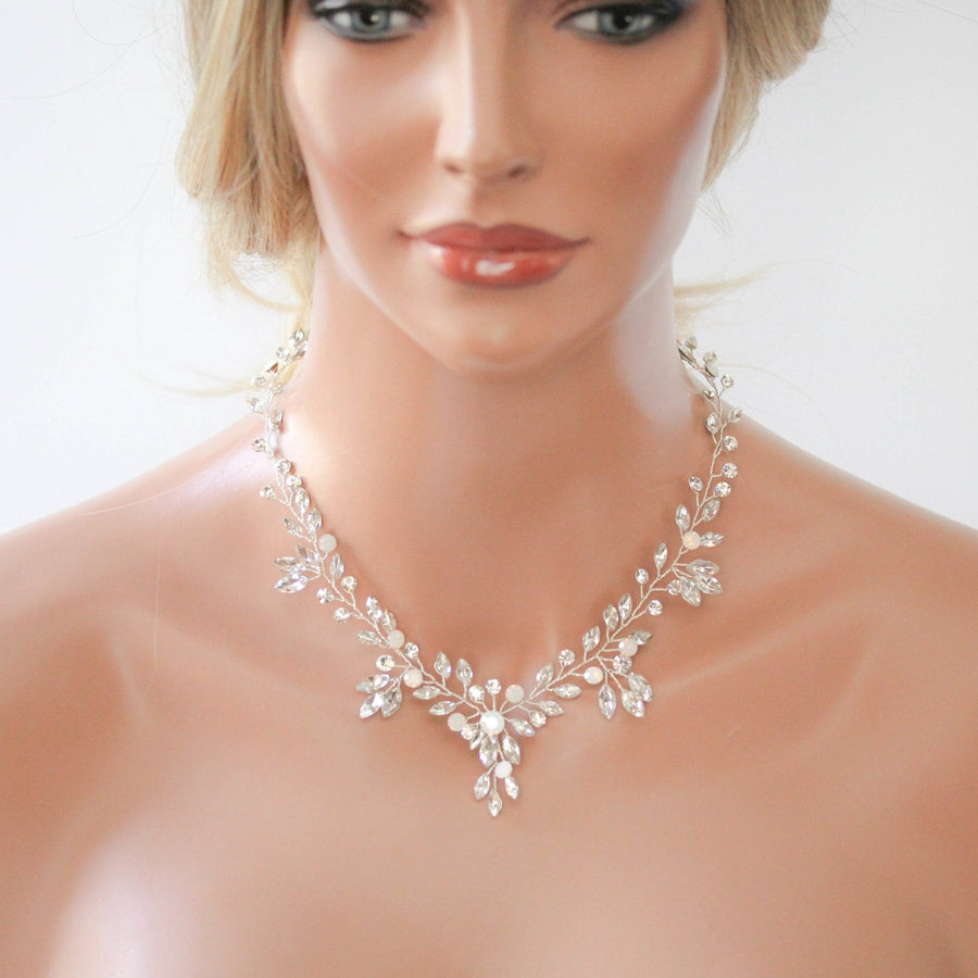 Fiona Crystal Bridal necklace