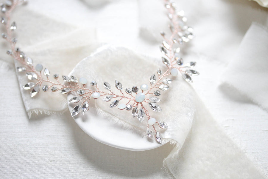 Fiona Crystal Bridal necklace