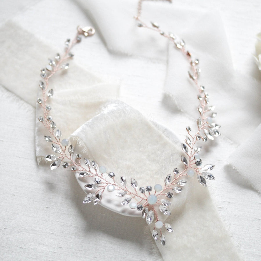 Fiona Crystal Bridal necklace