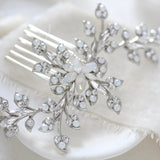 Floral Bridal hair comb - TERESA - Treasures by Agnes