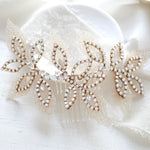 Floral Bridal hair comb - WILLOW - Treasures by Agnes