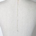 Genuine pearl Bridal backdrop necklace - ALEXANDRIA - Treasures by Agnes