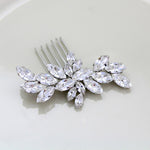 Gold Crystal Bridal hair comb - JILL - Treasures by Agnes