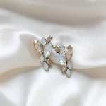Gold stud earrings for bride - GLORIA - Treasures by Agnes