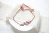 Hadley dainty Rose gold bracelet