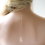 Hadley Rose gold necklace with backdrop option