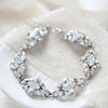 HARLEY White opal Crystal bracelet for brides - Treasures by Agnes