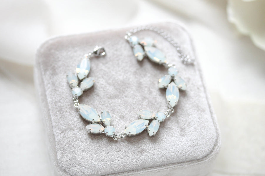 JOYCE opal statement wedding bracelet