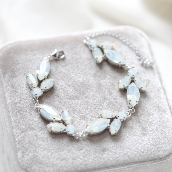 JOYCE opal statement wedding bracelet