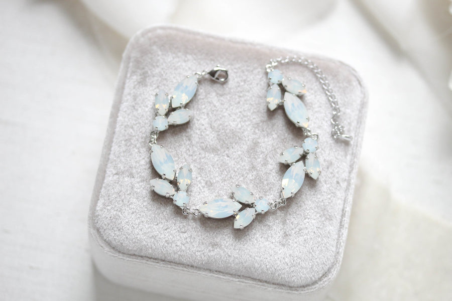 JOYCE opal statement wedding bracelet