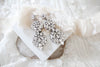 Large Haute Wedding earrings with crystals - ANGELINA - Treasures by Agnes