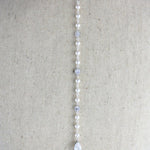 Pearl Bridal backdrop necklace - Treasures by Agnes