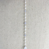 Pearl Bridal backdrop necklace - Treasures by Agnes