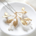 Pearl Bridal hair pins - CAMERON - Treasures by Agnes