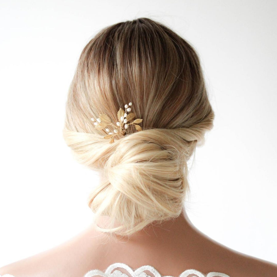 Pearl Bridal hair pins - CAMERON - Treasures by Agnes