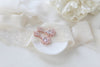Rose gold Art Deco style Cubic Zirconia chandelier earrings - CLAIRE - Treasures by Agnes
