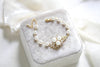 Rose gold Bridal bracelet with pearls MIA - Treasures by Agnes