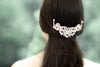 Rose gold crystal Bridal hair comb - CARLY - Treasures by Agnes