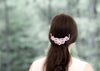 Rose gold crystal Bridal hair comb - CARLY - Treasures by Agnes